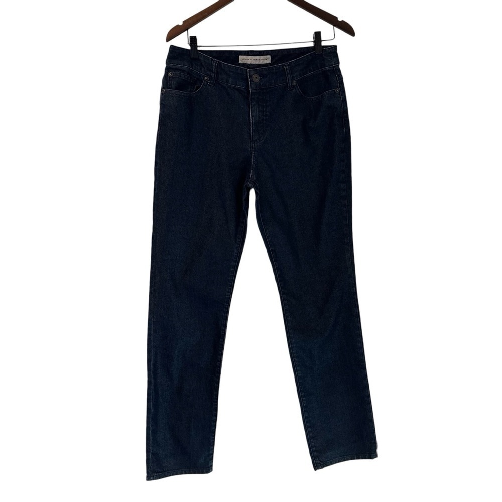 Chico platinum high rise denim Jen’s in Chico size 1.5 standard size 10